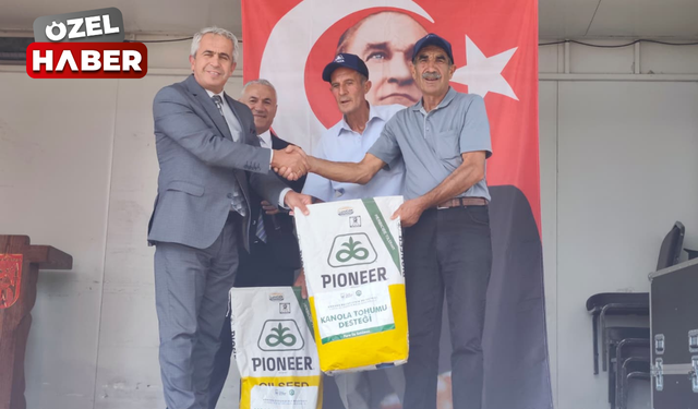 ABB, Polatlı çiftçisine kanola tohumu desteğinde bulundu