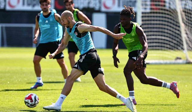 Beşiktaş, Göztepe maçı hazırlıklarını sürdürüyor