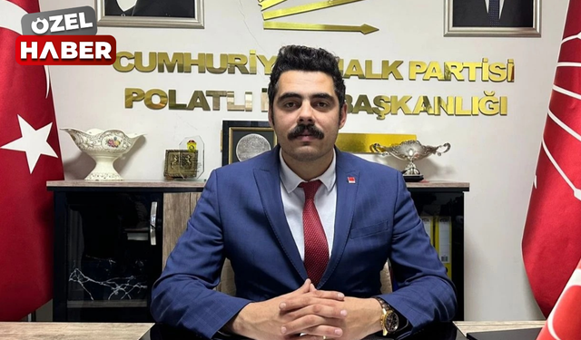 CHP Polatlı İlçe Başkanı Çınar: “13 Eylül, Polatlı’nın yeniden doğuş günüdür”