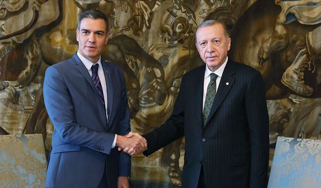 Cumhurbaşkanı Erdoğan, İspanya Başbakanı Sanchez ile görüştü!