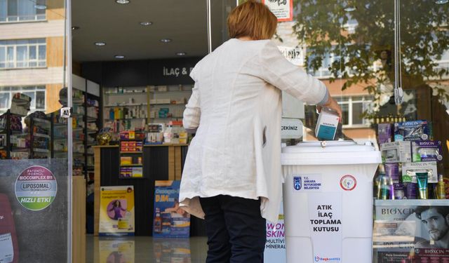 Ankara’da atık ilaç seferberliği! Toplama noktası 600'e çıktı