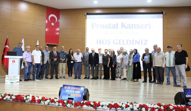 Keçiören’de, prostat kanseri farkındalığı semineri düzenlendi