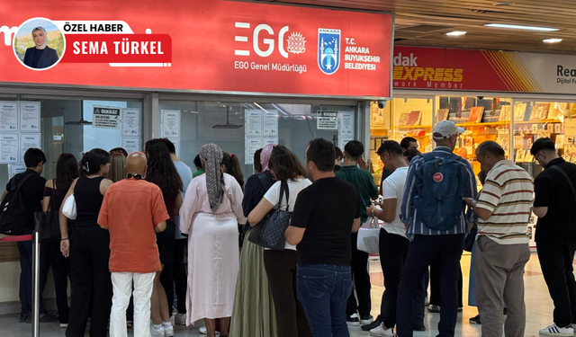 Öğrenciler 'Başkentkart' gişelerine akın etti