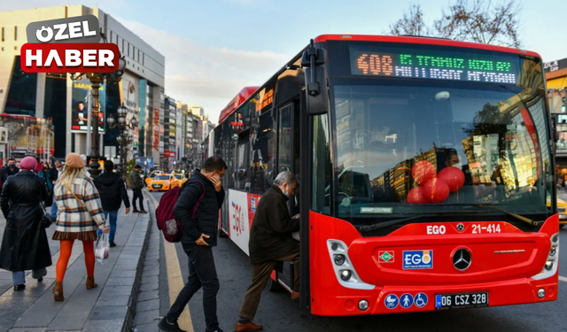 Okulların açılmasıyla Başkentte toplu taşıma yoğunluğu arttı