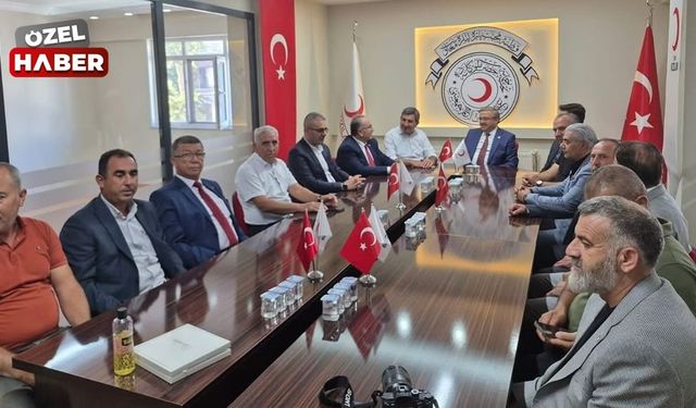 AK Parti heyetinden Kızılay Polatlı Şubesine anlamlı ziyaret
