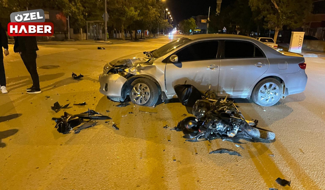 Polatlı'da, gece yarısı trafik kazası!