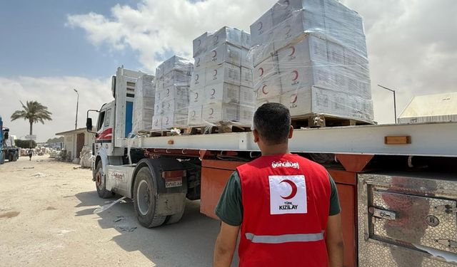 Türk Kızılay’dan Gazze’ye sağlık desteği