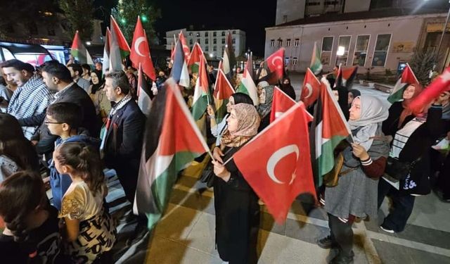 Sumud Filosu'na yapılan müdahaleye Elazığ'dan tepki