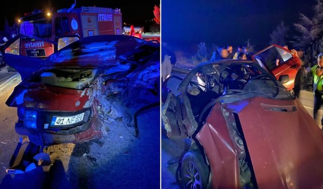 Milletvekilinin içinde bulunduğu araç kaza yaptı: 1 ölü
