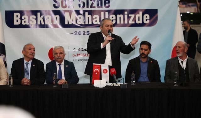 Keçiören Belediye Başkanı Özarslan'dan kentsel dönüşüm müjdesi