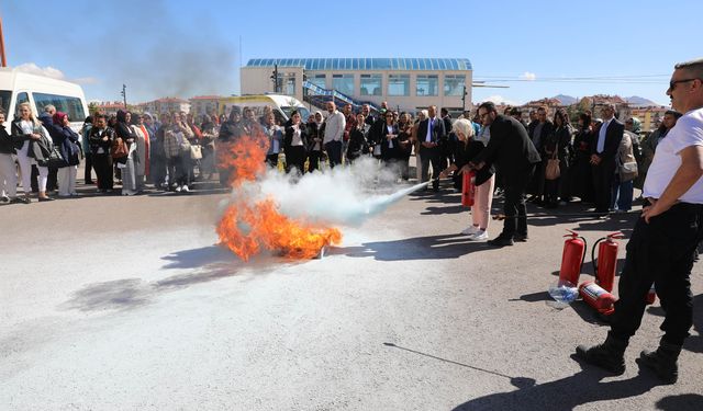 Keçiören Belediyesinden, afet farkındalık eğitimi