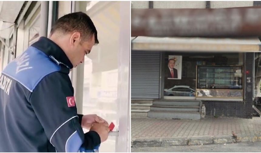 AK Partili çocuğa hakaret edip kovan fırıncının dükkanına mühür vuruldu