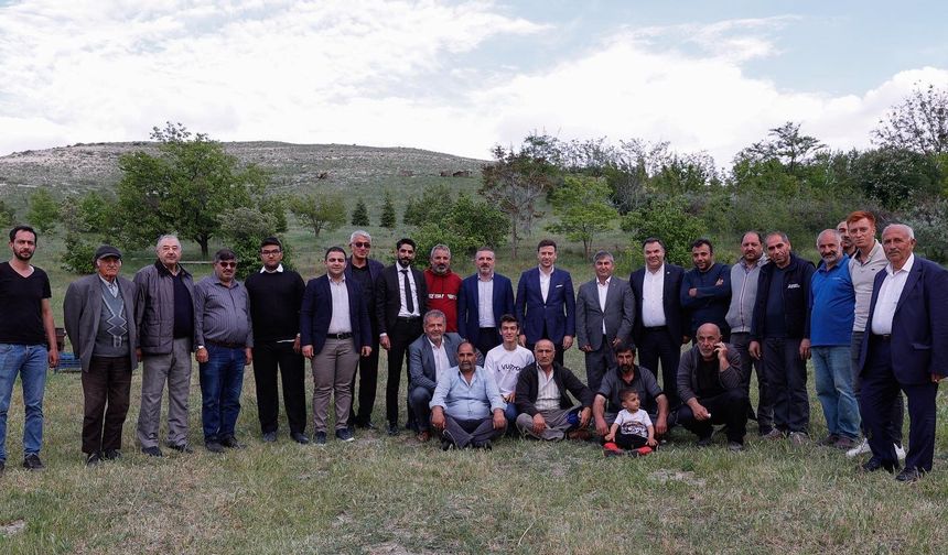 Başkan Ercan seçim çalışmalarına devam ediyor