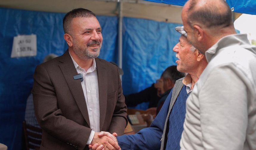 Başkan Ercan Yenikent'te hemşehrileri ile bir araya geldi