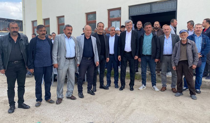 Başkan Kaplan'dan mahalle ziyareti...