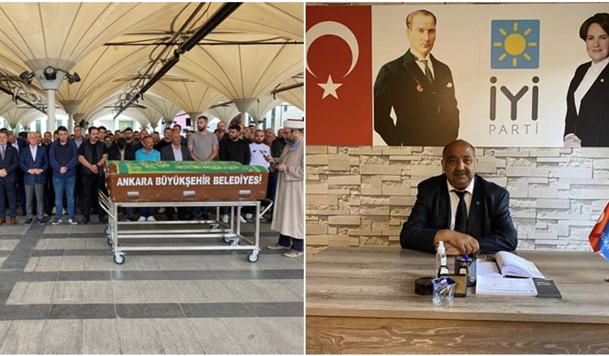 İYİ Parti Etimesgut teşkilatı yönetim kurulu üyesini toprağa verdi