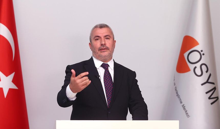 Başkanı Ersoy Diş Hekimliği sınavı ile ilgili açıklaması