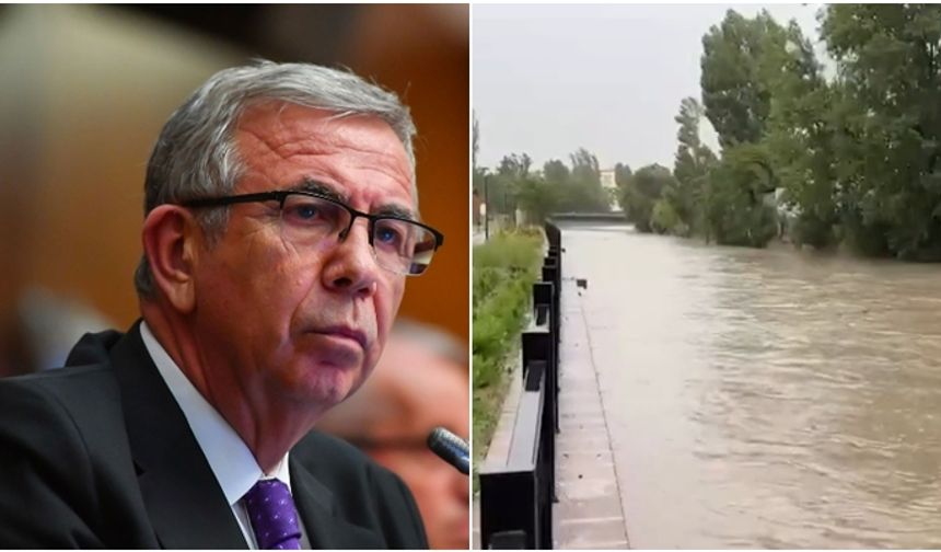 Ankara sele teslim oldu! Başkan Mansur Yavaş'tan önemli açıklamalar