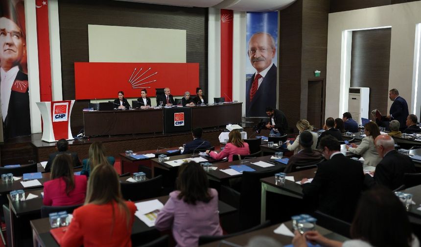 CHP'nin Meclis grup yönetimi belli oldu