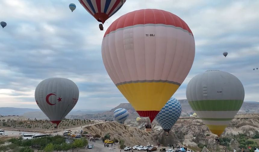 Kapadokya'da yerli ve milli balon üretiliyor