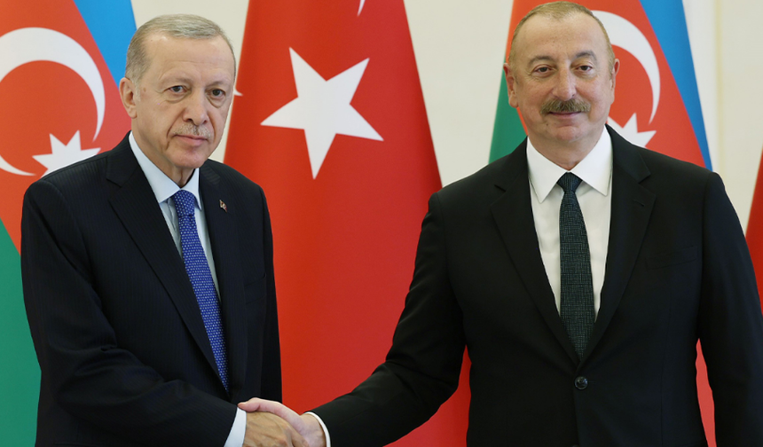 Cumhurbaşkanı Erdoğan, Azerbaycan Cumhurbaşkanı Aliyev ile görüştü