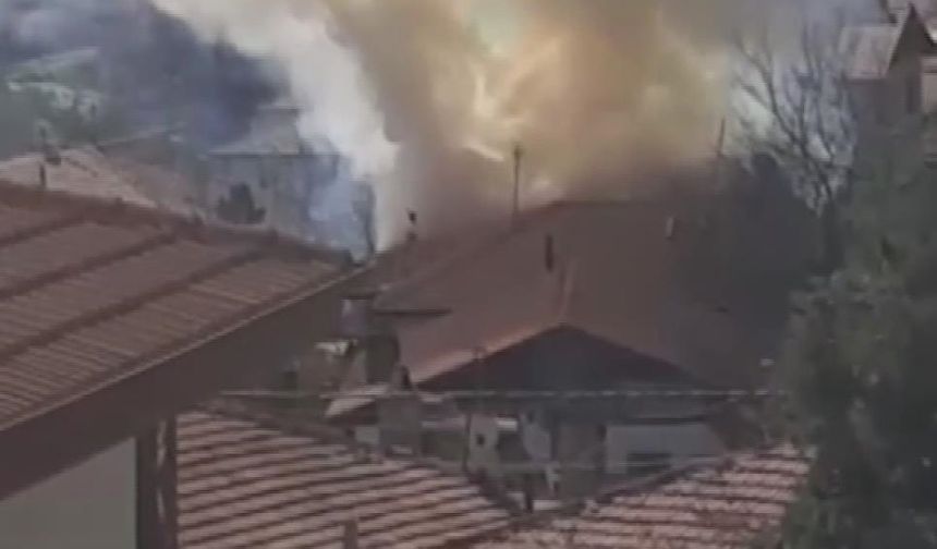 Beypazarı'nda korkunç yangın: 1 çocuk hayatını kaybetti!