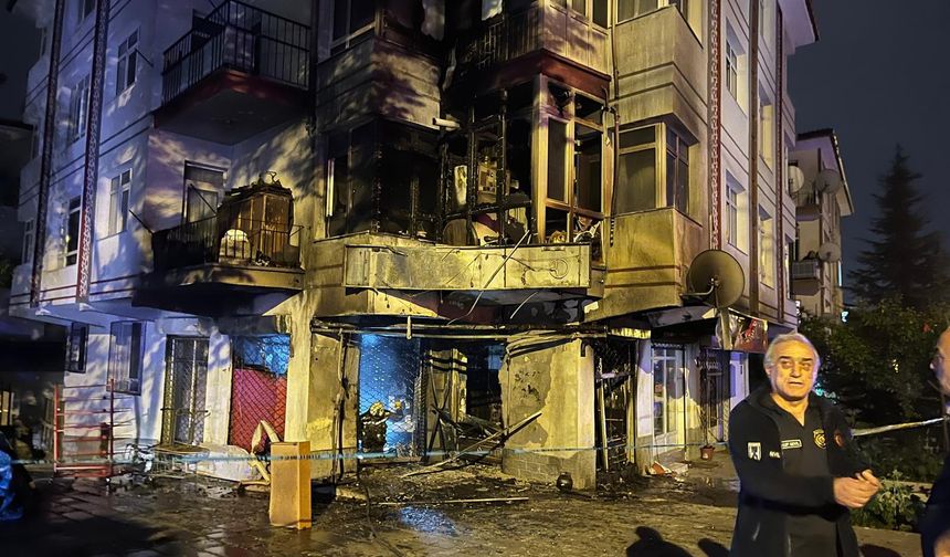 Ankara’da yangın paniğe neden oldu