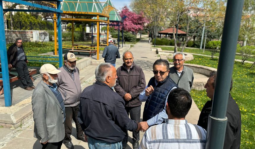 Başkan Tiryaki’den Altındağ’daki sosyal donat alanlarına ziyaret