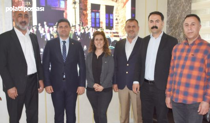 CHP Ankara İl Başkan Yardımcısı Akyol'dan Şereflikoçhisar Belediye Başkanı Koçak'a Ziyaret