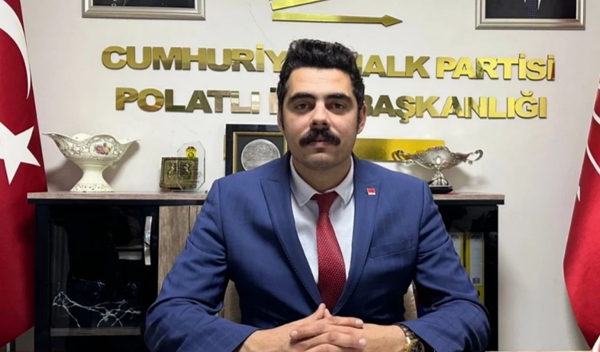 CHP Polatlı İlçe Başkanı Çınar’dan 23 Nisan kutlama mesajı