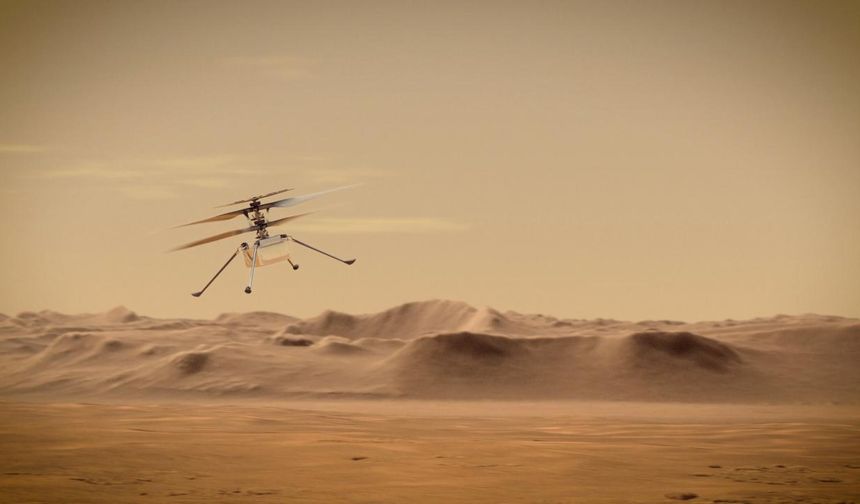 Mars helikopteri, NASA'ya son kez mesaj gönderdi