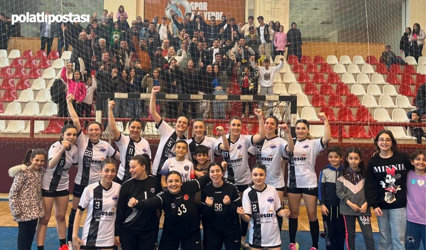 Polatlı Belediyesi Kadın Hentbol Takımı Dörtlü Finalde Sahaya Çıkıyor