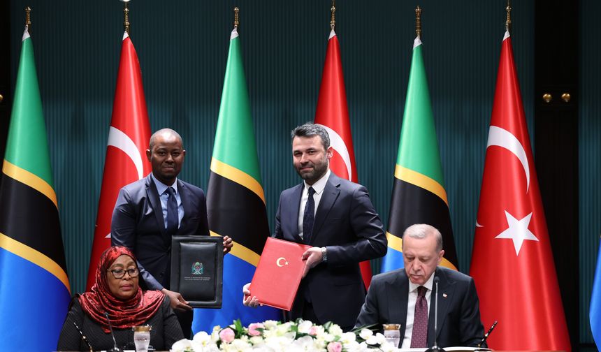 Türkiye Tanzanya arasında 6 önemli anlaşma imzalandı!