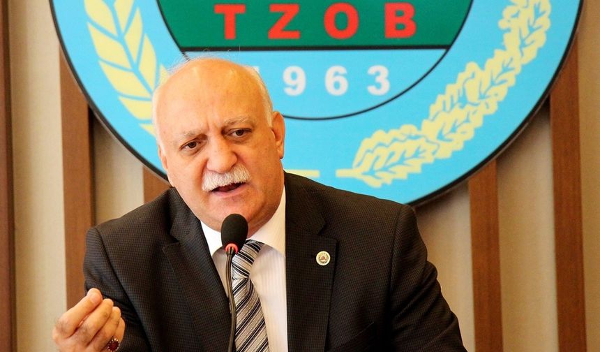TZOB Başkanı Bayraktar: "Tarihin en büyük afetini yaşıyoruz"