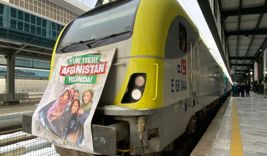 20. İyilik Treni, Ankara Garı’ndan Afganistan’a hareket edecek