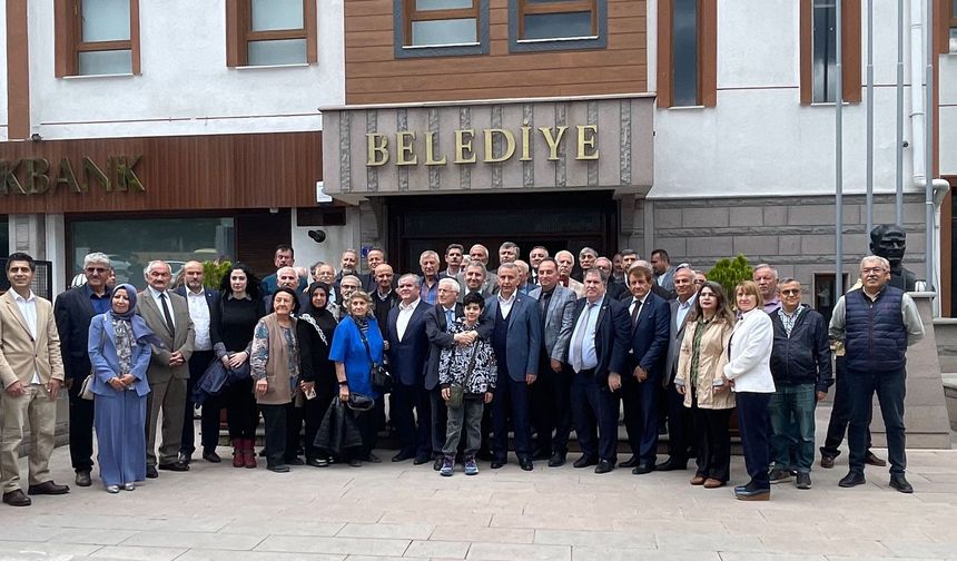 Anadolu Birliği'nden önce Çamlıdere'ye 'hayırlı olsun' ziyareti, ardından Kızılcahamam'da toplantı