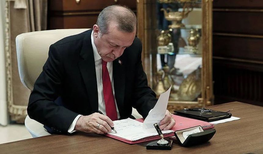 Erdoğan imzaladı: Atama kararları Resmi Gazete'de!