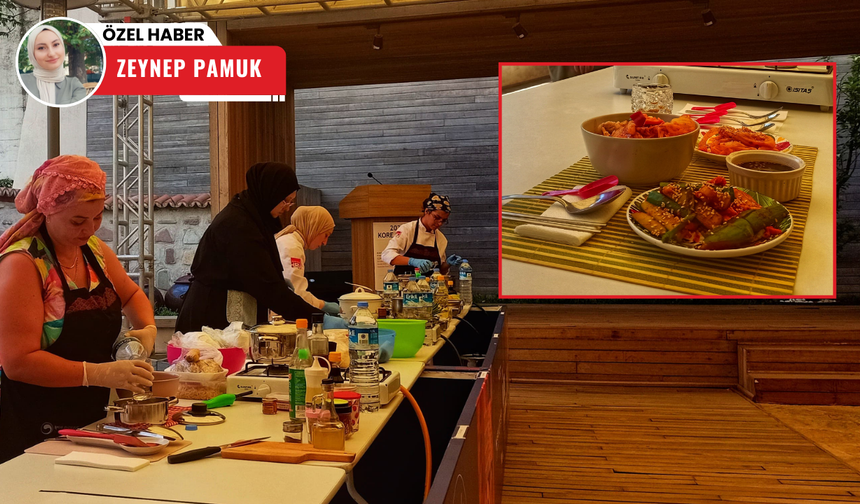 Ankara'da, Kore yemekleri yarıştı! Uzak Doğu lezzetleri Başkent'te buluştu