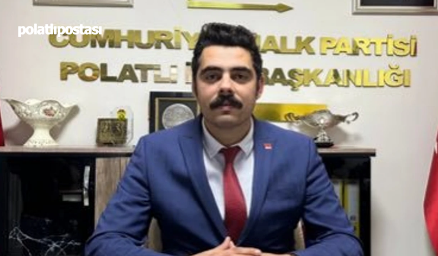 CHP Polatlı İlçe Başkanı Çınar'dan Özdağ'ın tutuklanmasına tepki: "Adalet iktidarın oyuncağı değil!"