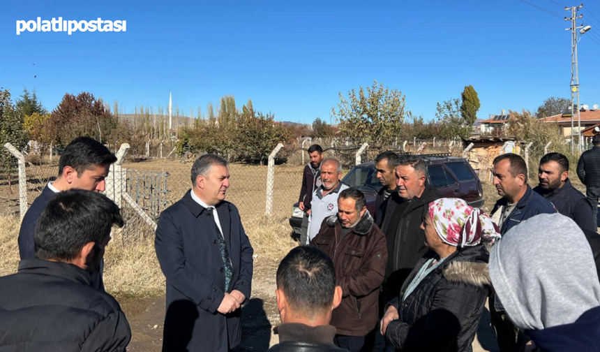 Başkan Demirbaş, Yangınzede Aileyi Ziyaret Etti