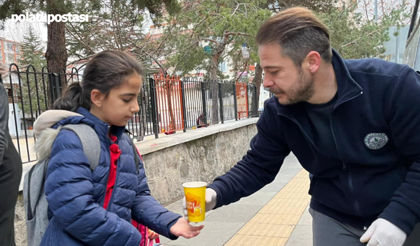 Kızılcahamam'da Cuma Sabahı Geleneksel Çorba İkramı