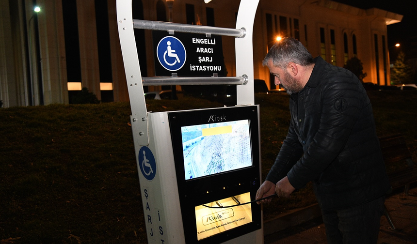 Pursaklar Belediyesi’nden engelli vatandaşlara büyük kolaylık