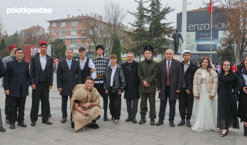 Sincan'da Roman Kahramanları Canlandı, Lale Meydanı Şenlendi!