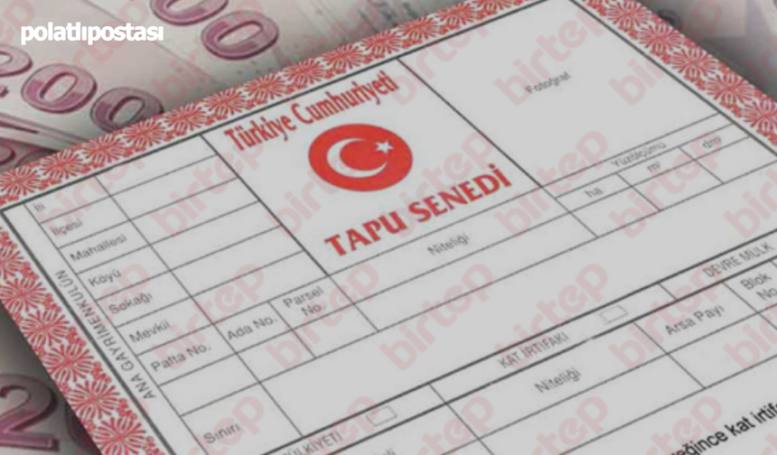 Tapu harcını düşük gösterenler dikkat: Yapay zekâ ile tespit ediliyor