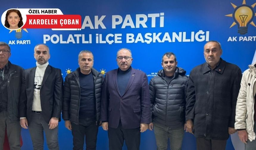 Kalecik İlçe Başkanı Karadoğan'dan AK Parti Polatlı İlçe Başkanı Teke'ye ziyaret