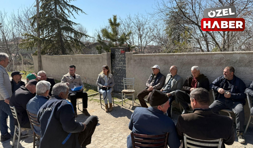 Çiftçilere yönelik bilgilendirme toplantıları devam ediyor