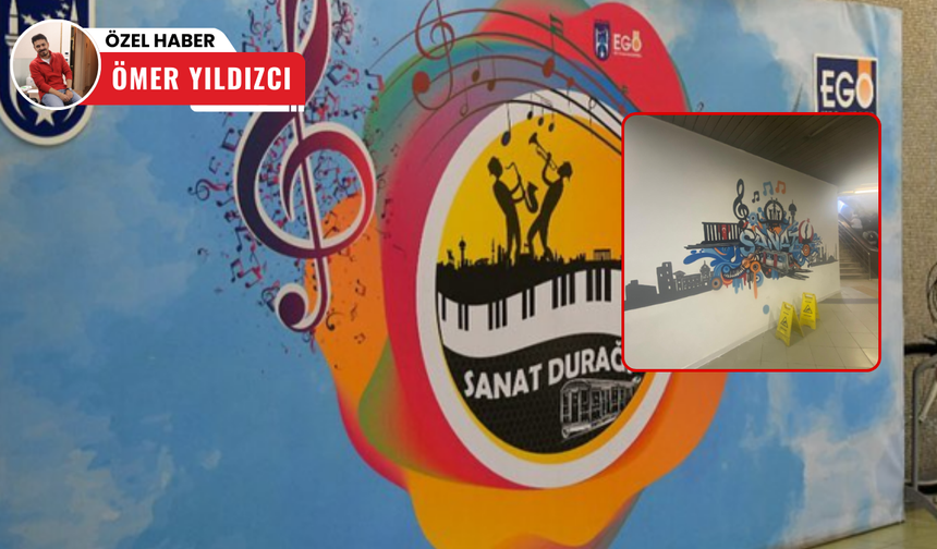 ABB Dikimevi metro istasyonundaki "Sanat Durağı"nı yeniledi: Yeni tasarımı göz kamaştırıyor