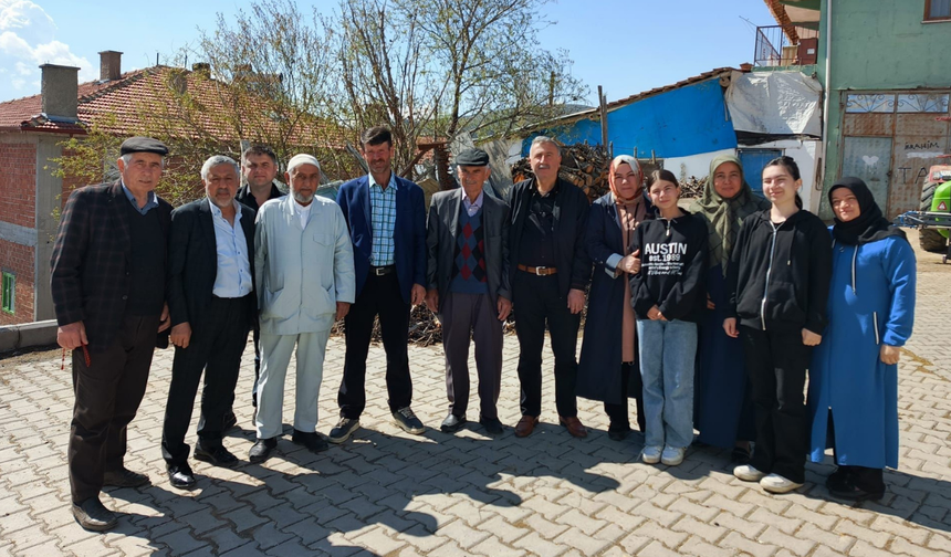 Akyurt’ta hacı adayları dualarla uğurlandı