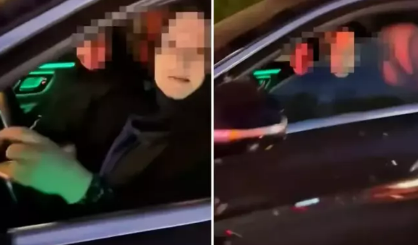 Çakarlı araç sürücüsünün savunması pes dedirtti!