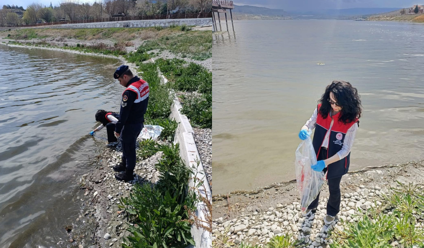 Çayırhan Gölü'nde kaçak avcılığa karşı denetim